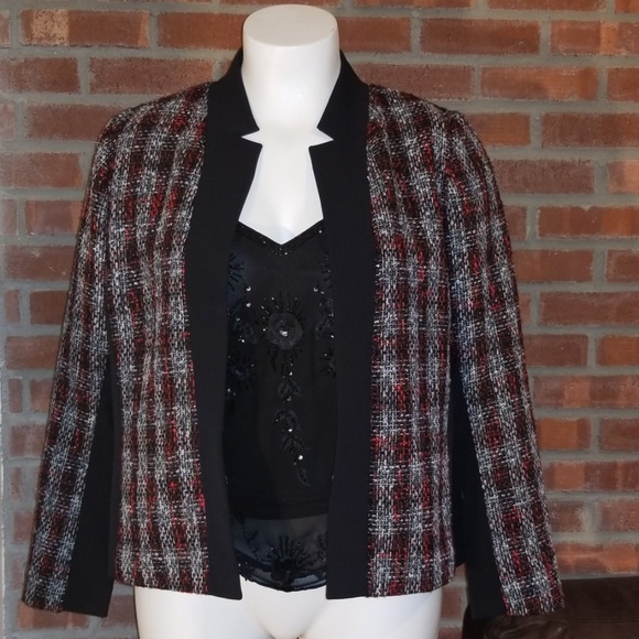 Lane Bryant Jackets & Blazers - ❄ Lane Bryant Size 18 Plaid Blazer Jacket